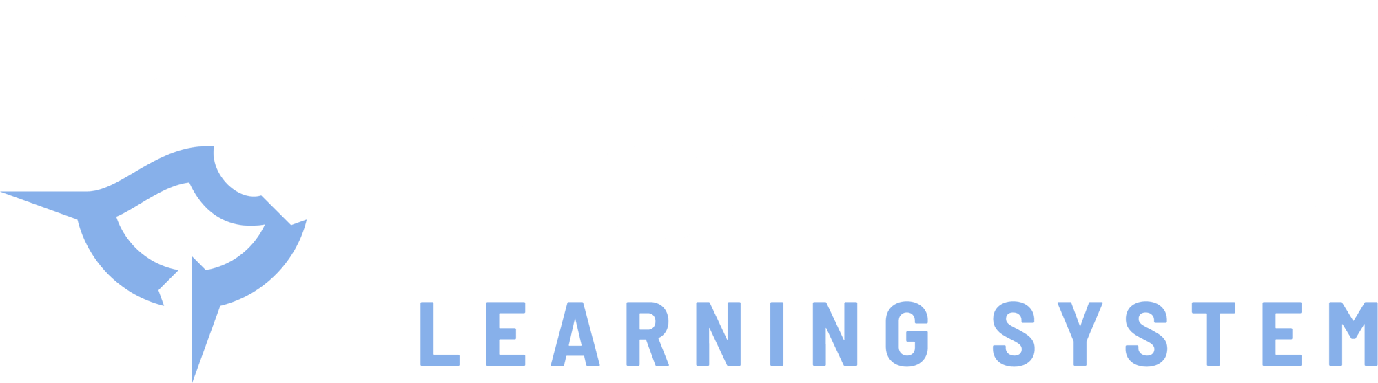 Mariners Learning System Horizontal Logo - Light